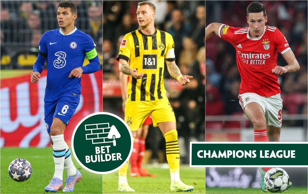 Champions League Bet Builder, Chelsea v Dortmund, Benfica v Brugge Betting Tips