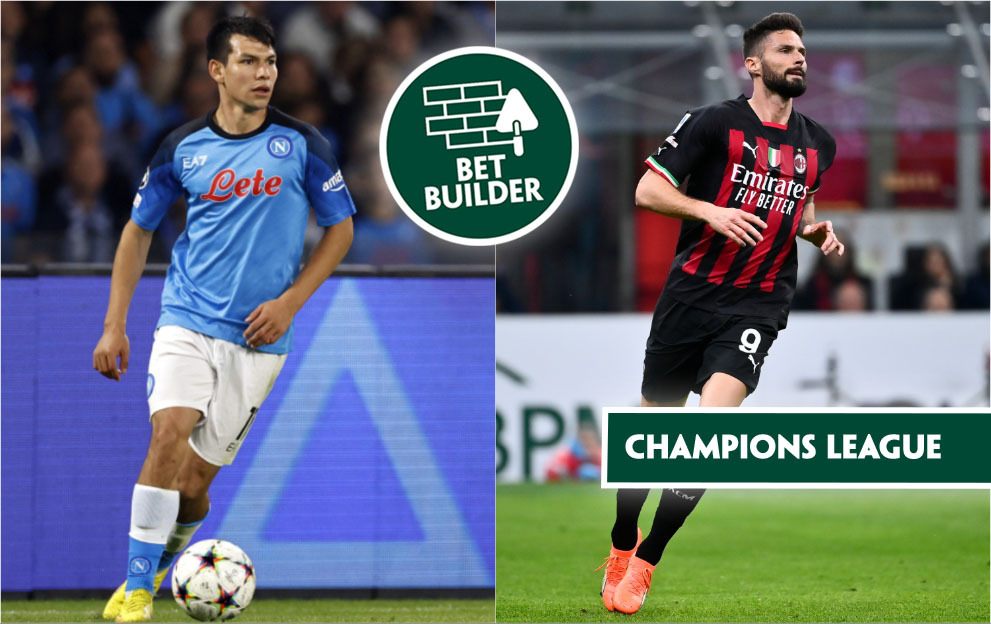 Napoli v Milan Bet Builder Betting Tips, Champions League
