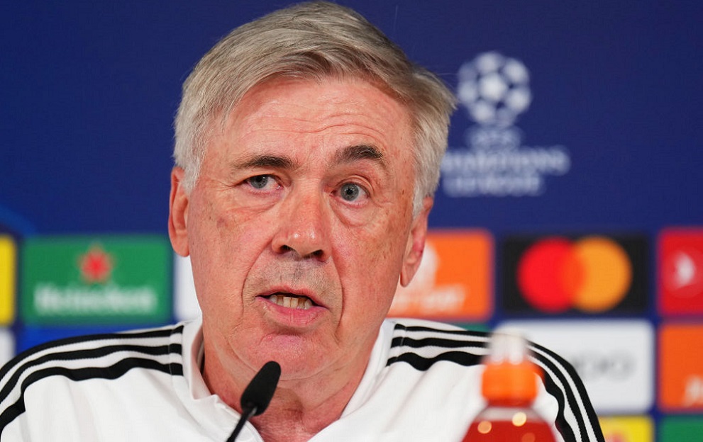 Ancelotti eyebrow raised permanently after Man City smash Madrid