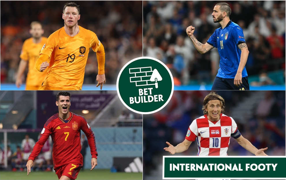 Netherlands v Italy Croatia v Spain Bet Builder Betting Tips