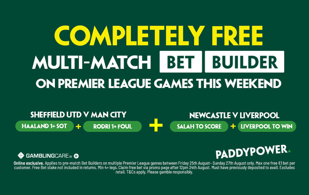 Get a FREE Premier League Multi-Match Bet Builder this weekend