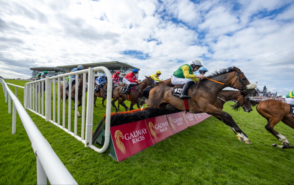 Tudor City jumps a flight in the Galway Hurdle