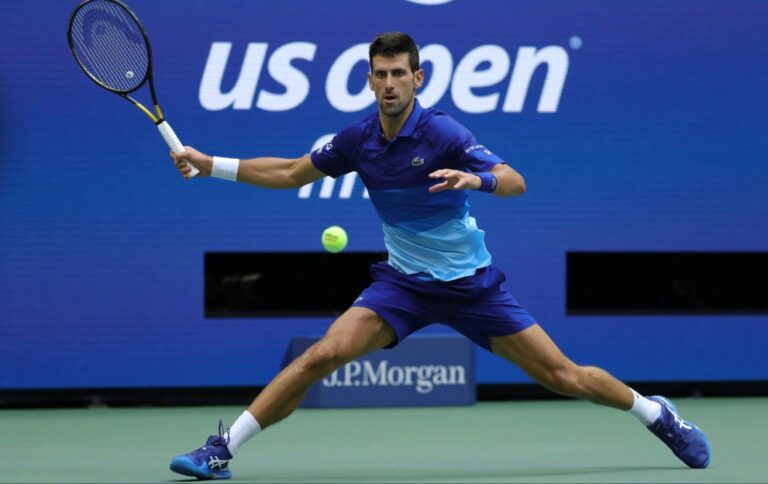 Novak Djokovic at the US Open