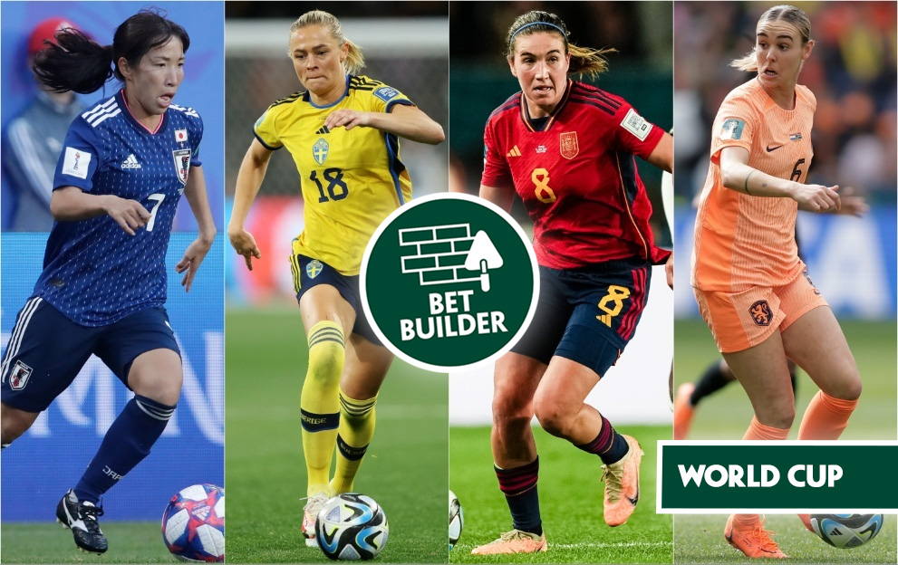 Women's World Cup Bet Builder Betting Tips, Japan v Sweden, Spain v Netherlands