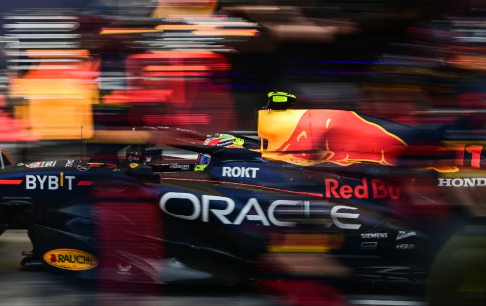 Sergio Perez's Red Bull