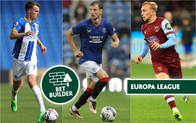 Europa League Multi-game Bet Builder, Aris Limassol v Rangers, Freiburg v West Ham, Marseille v Brighton, Sporting v Atalanta
