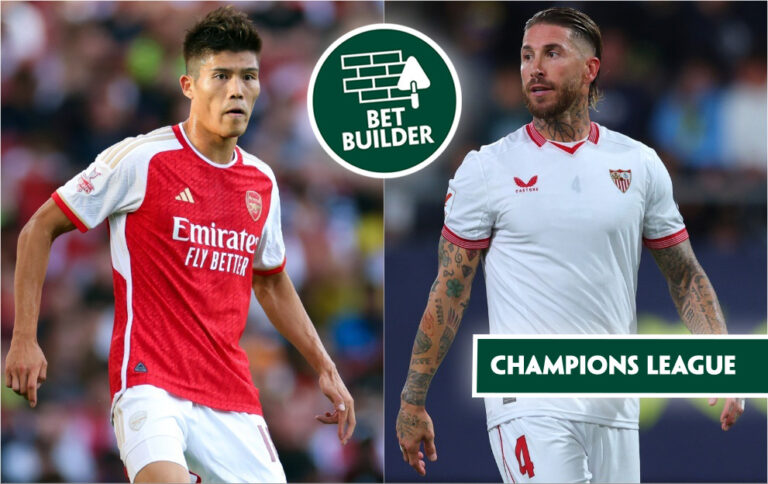 Arsenal v Sevilla Bet Builder Betting Tips, champions league